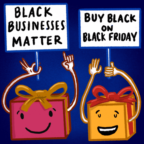 Shop Black Friday Gifts Animation GIF