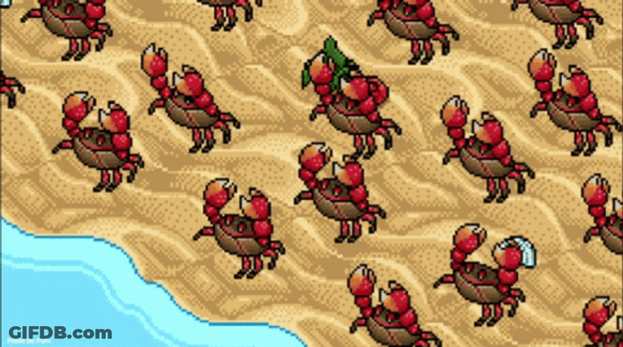 Shore Crab Rave GIF