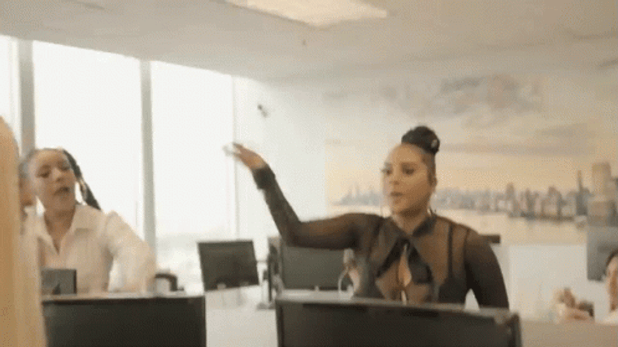 Shoreline Mafia Office Debate GIF