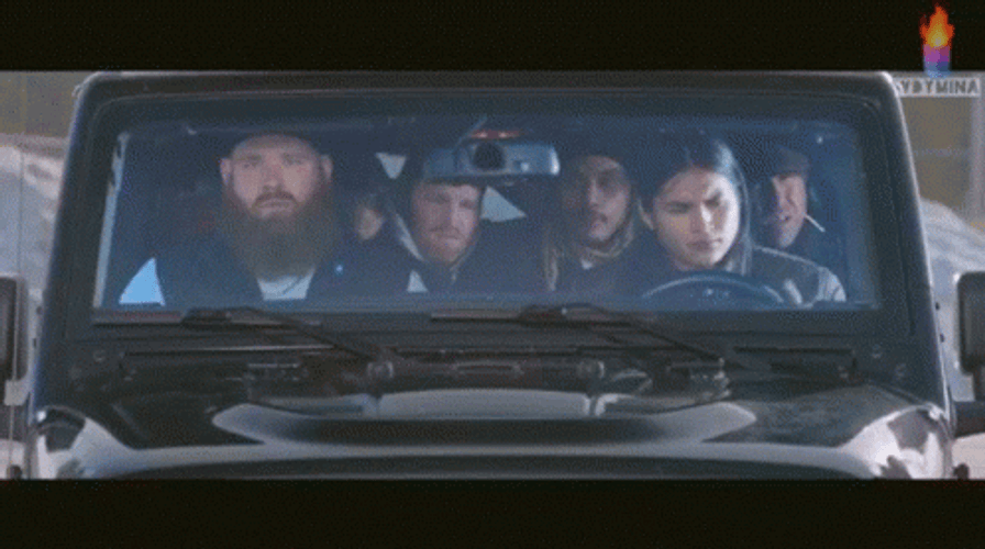Shoresy Car Ride Asking You Like Paninis GIF