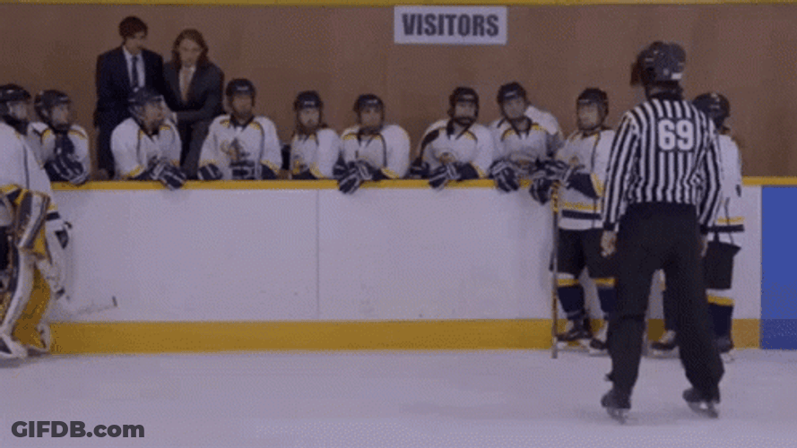 Shoresy Frantic Referee Running Around GIF
