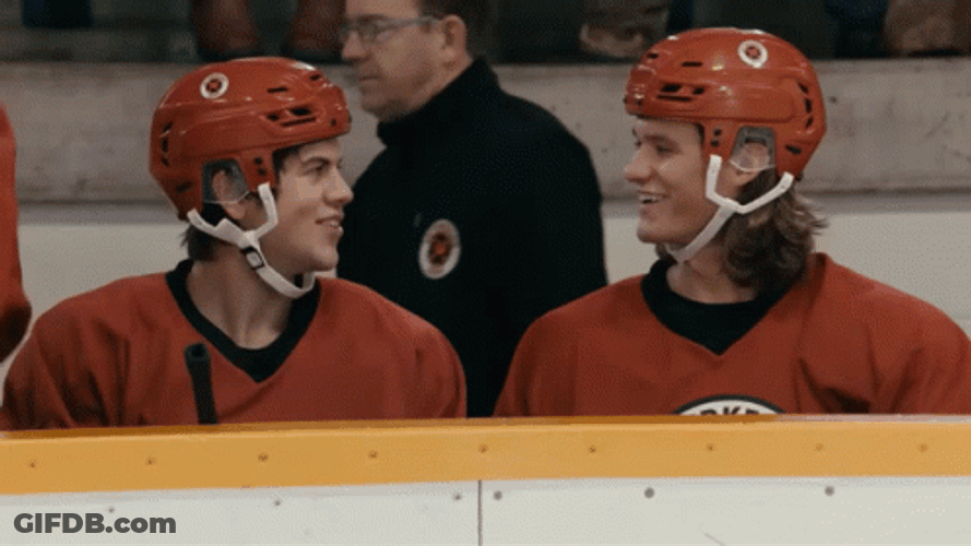 Shoresy Happy Chatting Letterkenny GIF