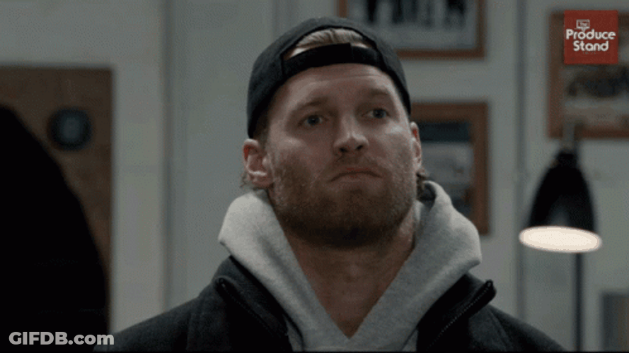 Shoresy In Doubt Eye Twitch Letterkenny GIF