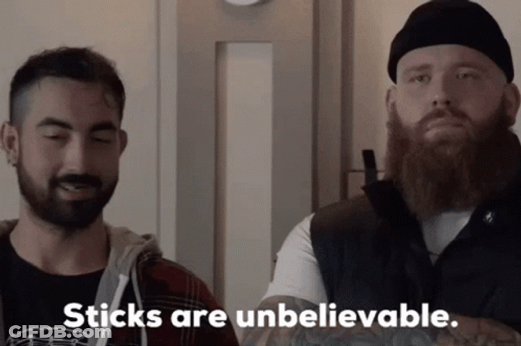 Shoresy Straight Face Sticks Are Unbelievable GIF