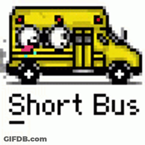 Short Bus Bouncing GIF