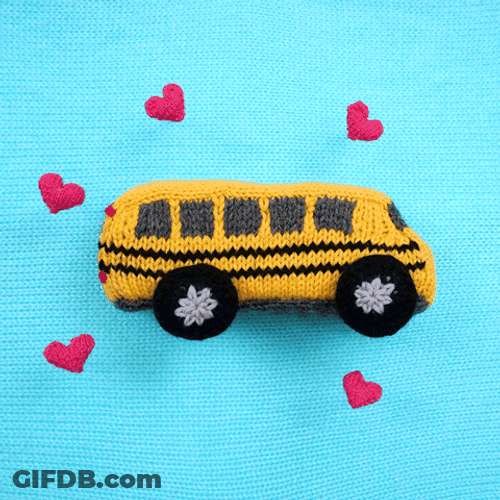 Short Bus Crochet GIF