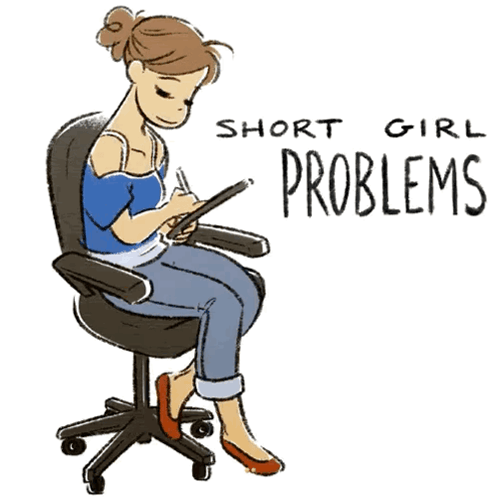 Short Girl Problems Animated GIF