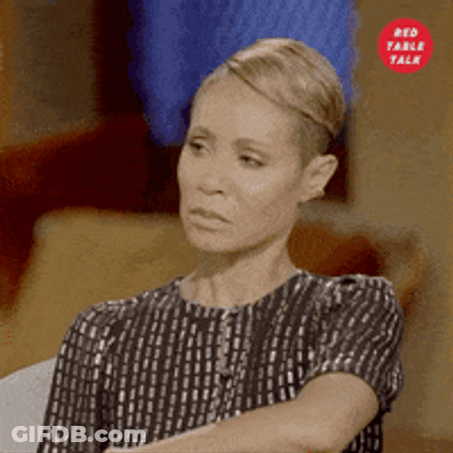 Short Hair Lady Saying Ohhh GIF
