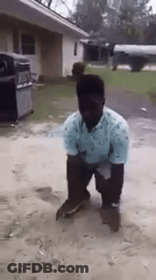 Short Man Doing Goofy Ahh Dance GIF