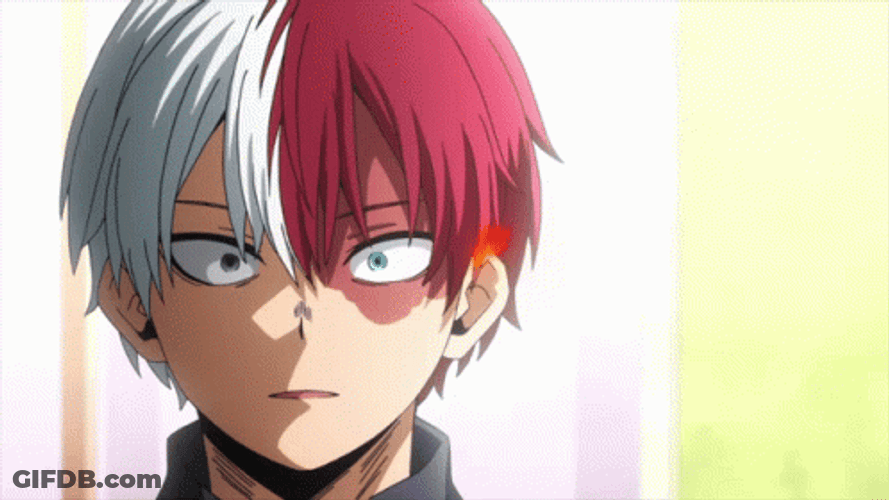 Shoto Todoroki Big Eyes GIF