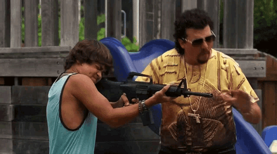 Shots Fired Quirky Dance GIF