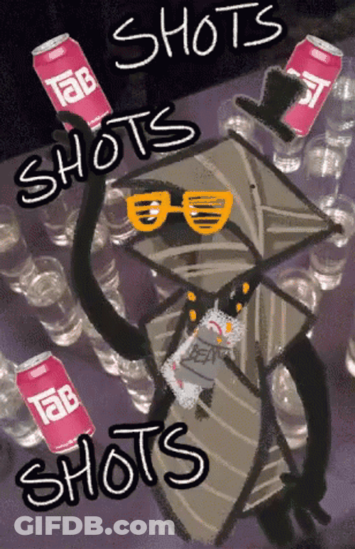 Shots Shots Shots Abstract Creature Shaking GIF