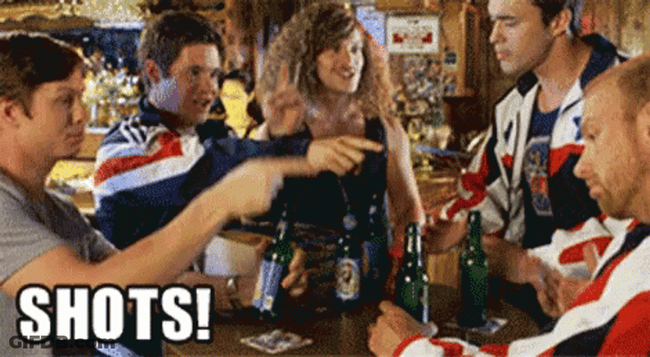 Shots Shots Shots Adam DeVine Workaholics GIF