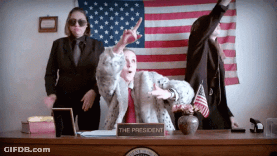 Shotty President Dancing Parody GIF