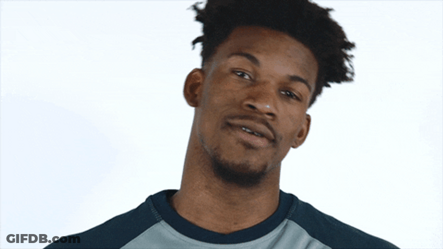 Shoulder Shrug Chicago Bulls Jimmy Butler GIF