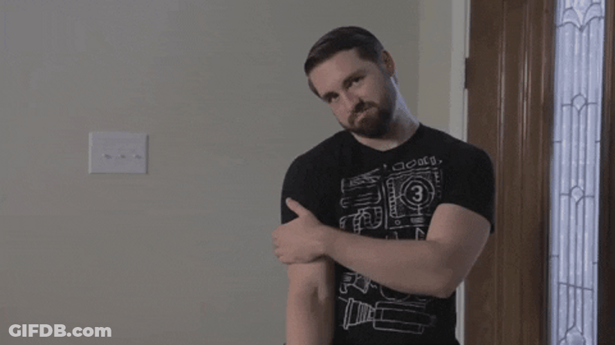 Shoulder Shrug No Big Deal GIF