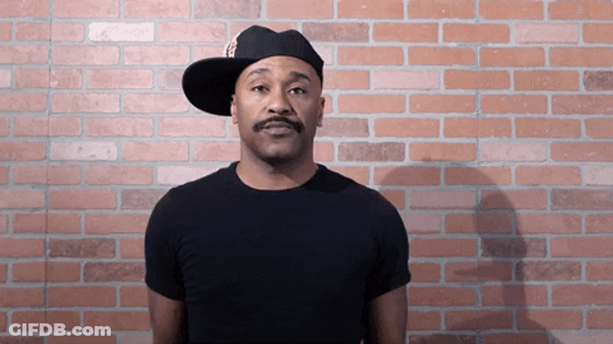 Shoulder Shrug Reaction Robert Blackmon GIF