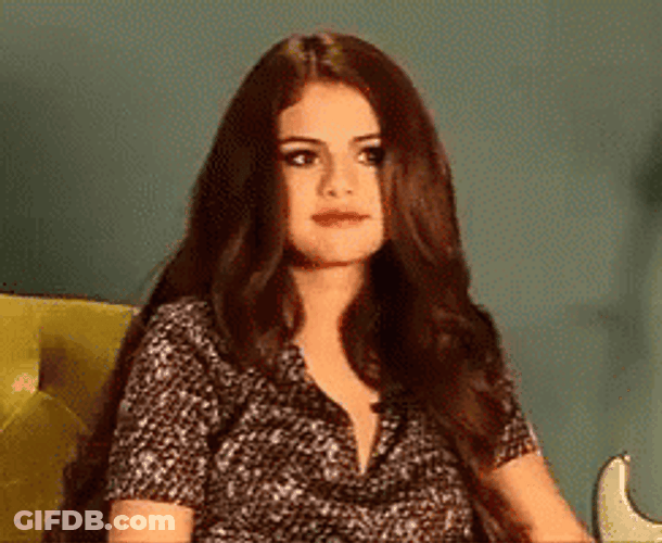 Shoulder Shrug Selena Gomez GIF