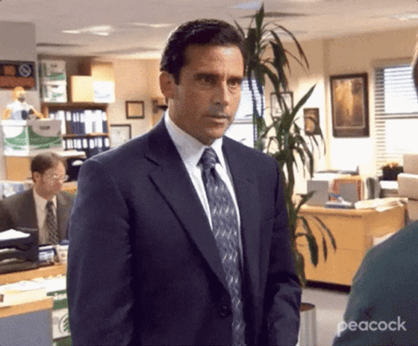 Shoulder Shrug The Office Steve Carell GIF