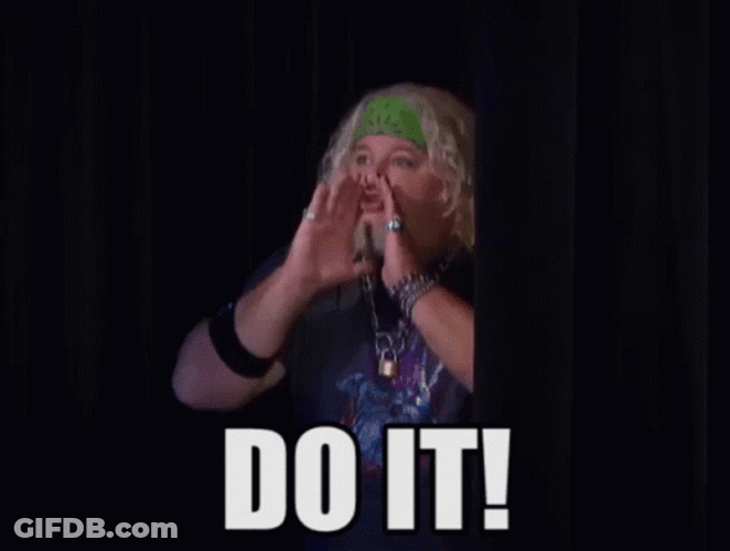 Shout Cheer Do It GIF