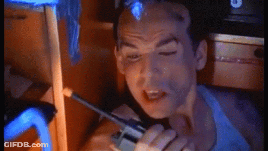Shouting On Phone Die Hard GIF