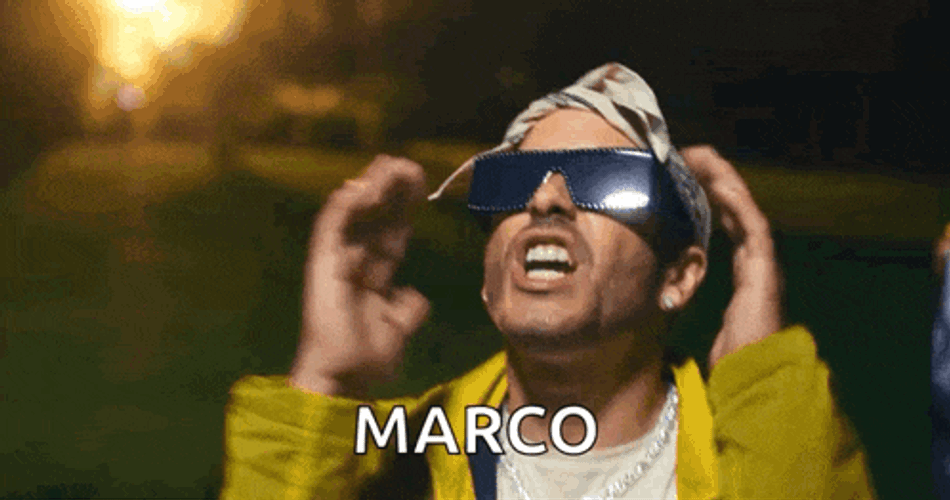 Shouting Yandel GIF