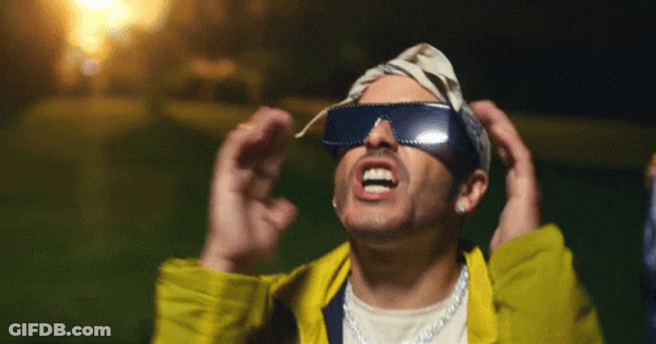 Shouting Yandel Jay Wheeler EVA Music Video GIF
