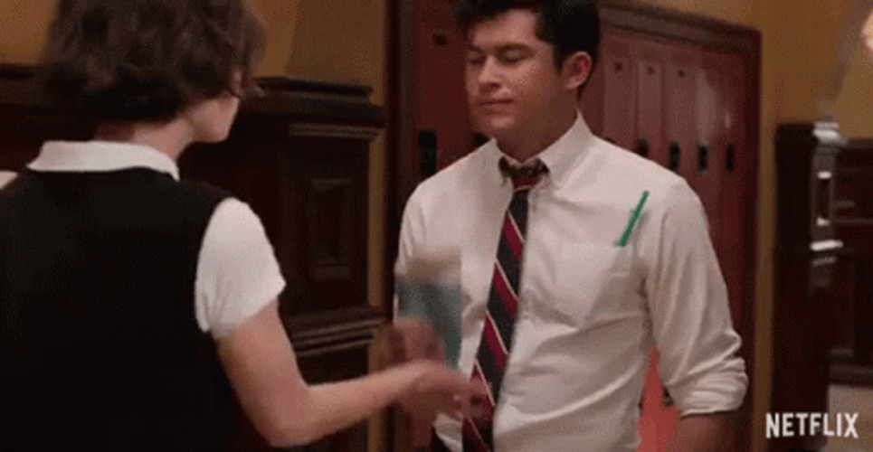 Shove Tossing Drink GIF