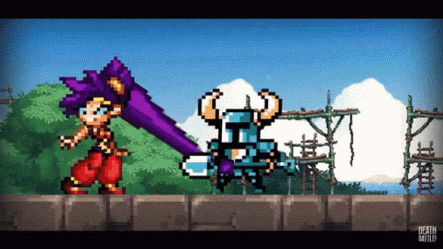Shovel Knight Death Battle GIF