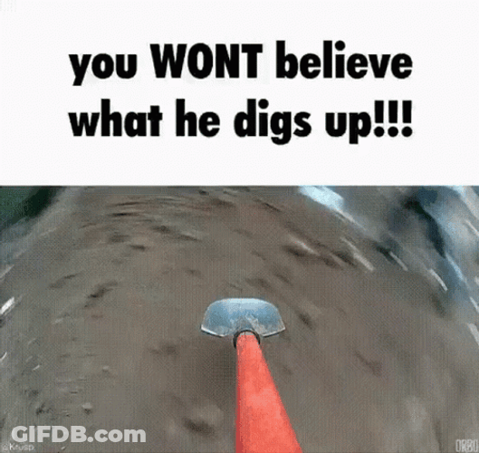 Shovel Pov Digging GIF