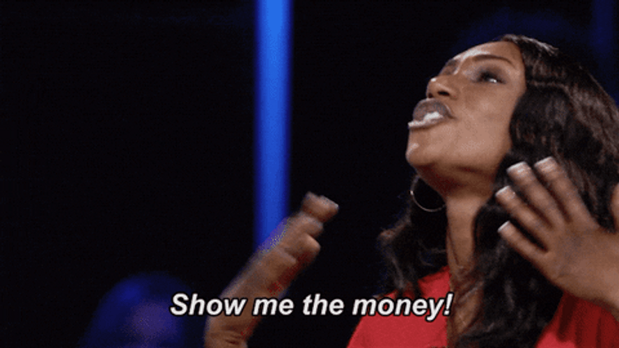 Show Me The Money Gameshow Girl GIF