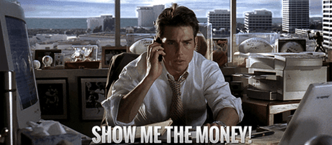 Show Me The Money Jerry Maguire GIF
