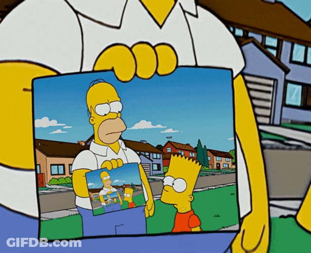 Showing Picture Homer Meme GIF