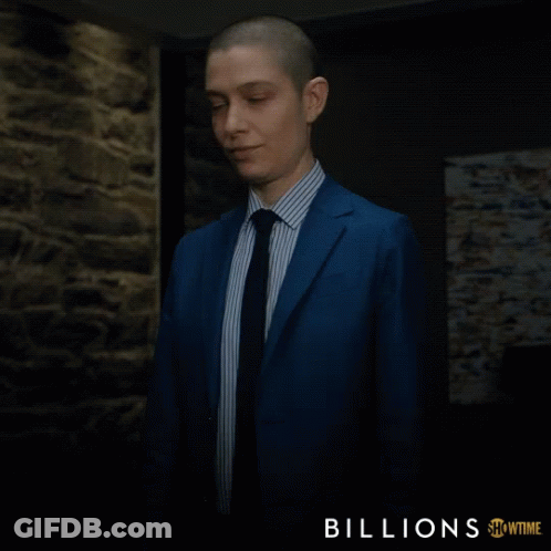 Showtime Ad For Billions Man In Suit And Tie GIF