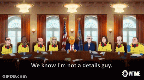 Showtime Ad Group Sitting Around Table With Donald Trump GIF
