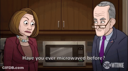 Showtime Advertisement Man And Woman Talking GIF