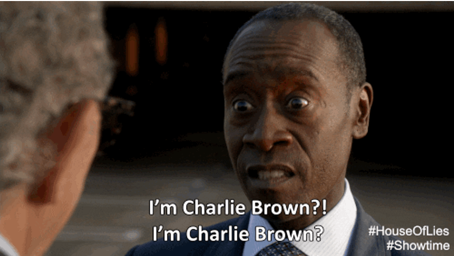 Showtime Don Cheadle Not Charlie Brown GIF
