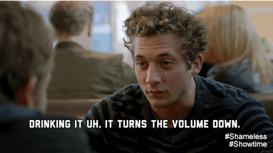 Showtime Guy Turns Volume Down GIF