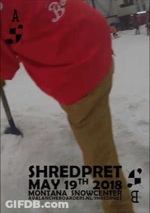 Shredpret May 19 2018 Montana Snow Center GIF