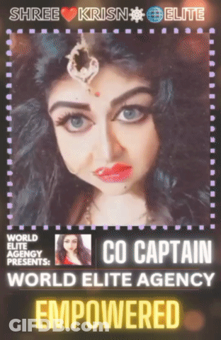 Shree Krisn Elite Poster With Woman GIF