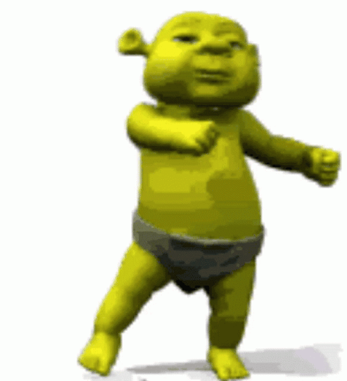 Shrek Baby Body Wave Dancing GIF