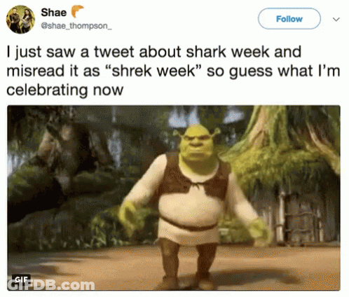 Shrek Dancing Shrek Week GIF