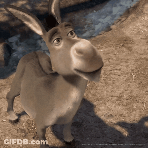 Shrek Donkey No Deal GIF