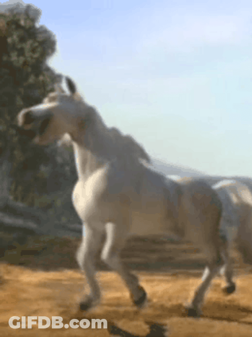 Shrek Donkey Transformation GIF