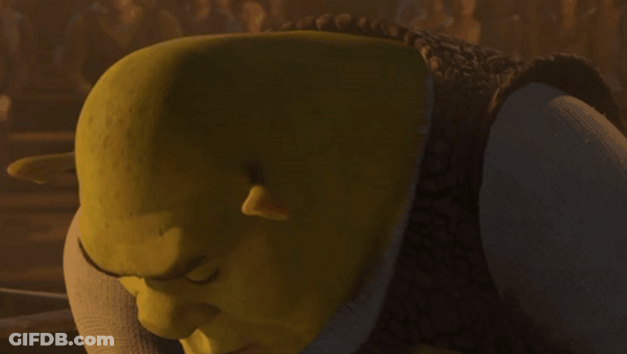 Shrek Evil Grin GIF