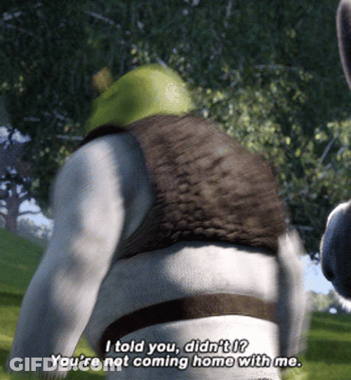 Shrek Footballs Coming Home GIF