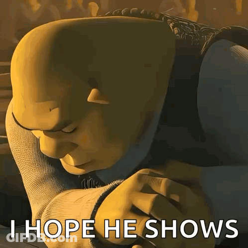 Shrek Lying Down With I Hope He Shows GIF