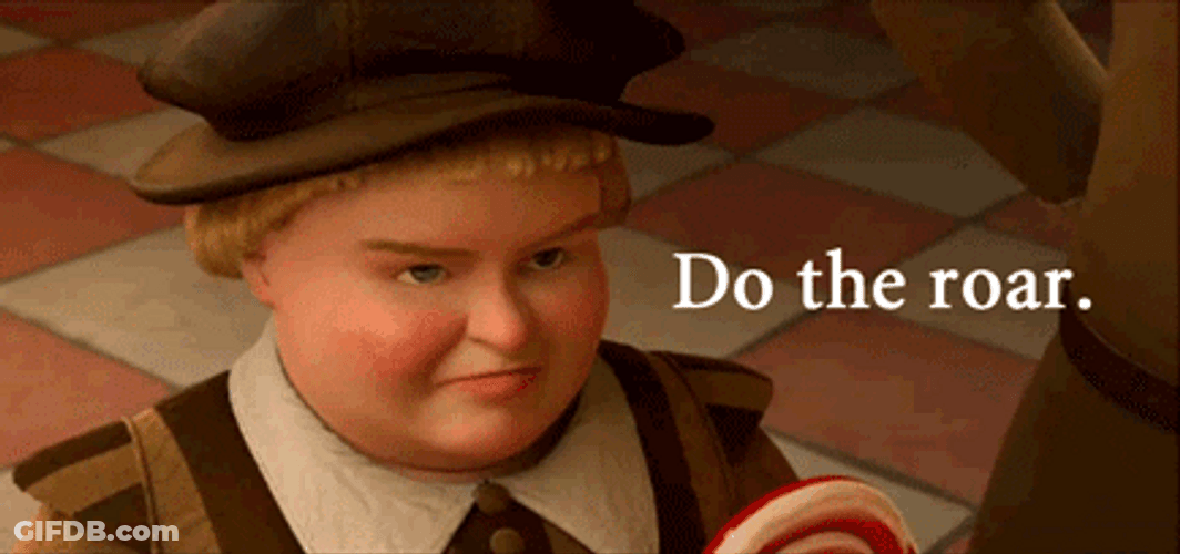 Shrek Meme Butter Pants Do The Roar GIF