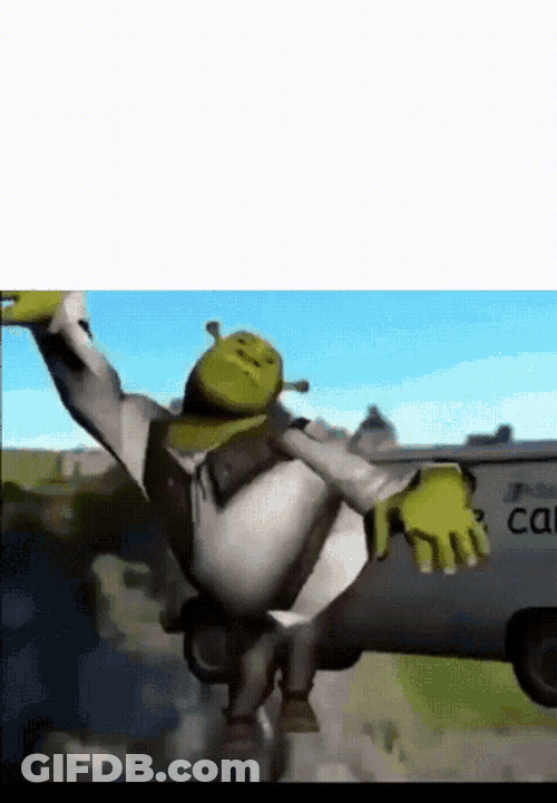 Shrek Meme Dancing Alarm Clock Dream GIF