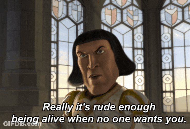 Shrek Meme Lord Farquaad Rude GIF